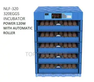 AC/DC 320 Eggs Incubator 120w With Automatic Rollers