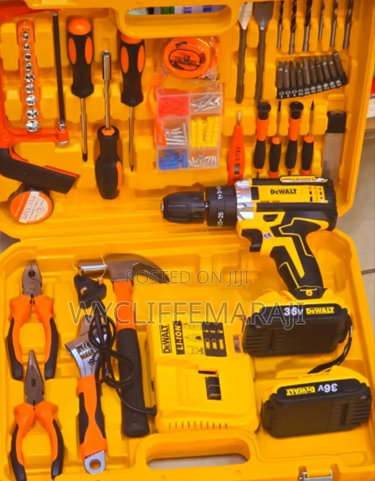 Dewalt Cordless Drillset 36v With Tools