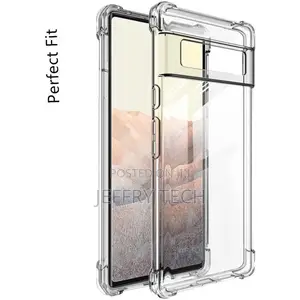 Hard-Back Soft-Sides Crystal Clear Cover for Google Pixel 6