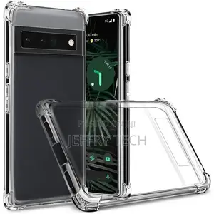 Hard-Back Soft-Sides Crystal Clear Cover for Google Pixel 6