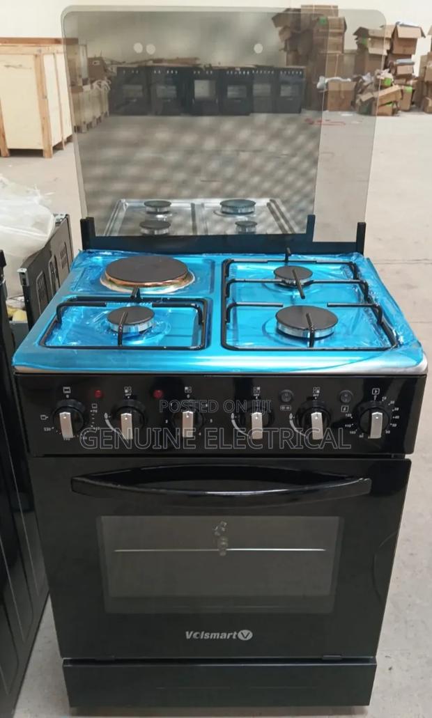 50by55 Volsmart 3+1gas Standing Cooker