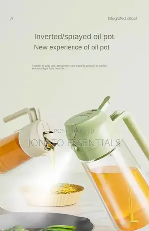 2 in 1 Pour and Spray Oil Bottle, Oil Sprayer