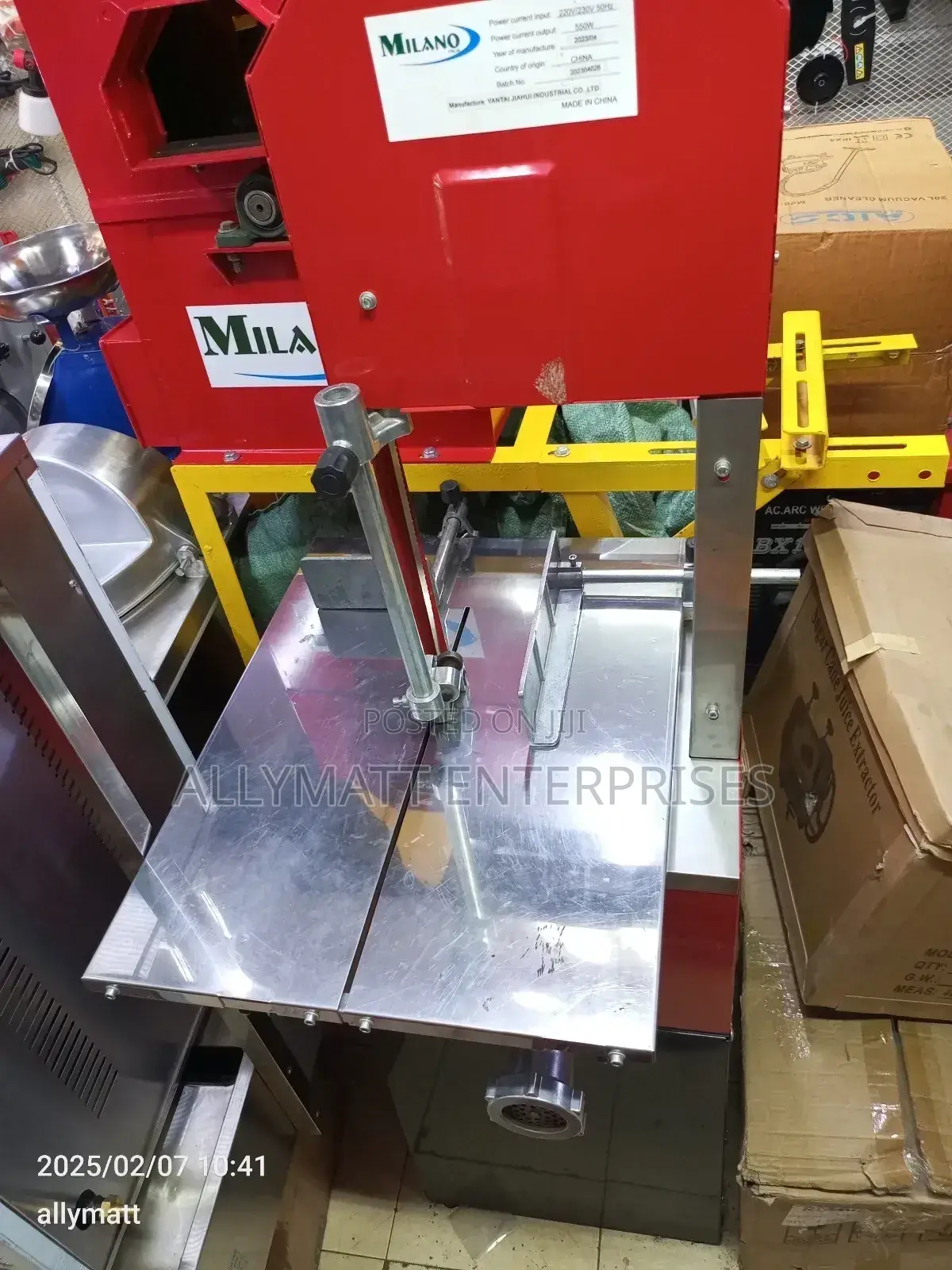 Bone Saw With Mincer