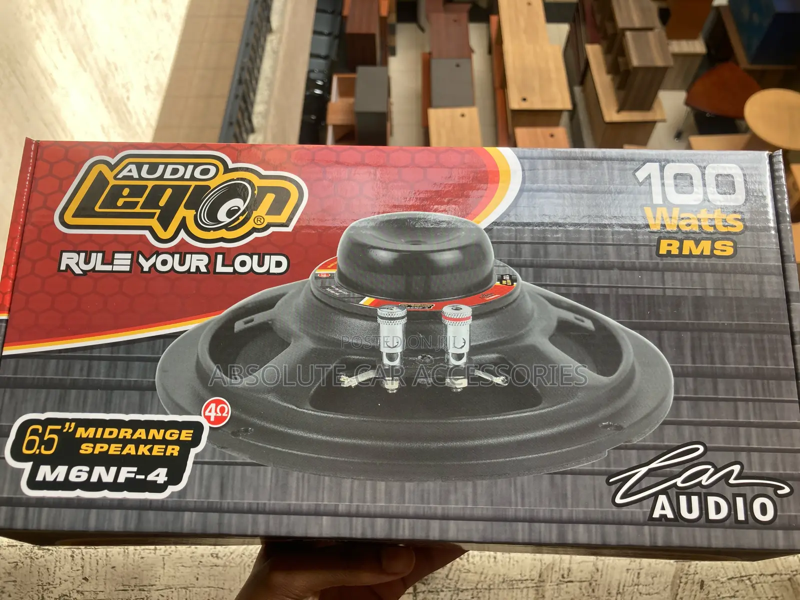 6.5inchaudio Legion Neodymium Slim Midrange Speakers