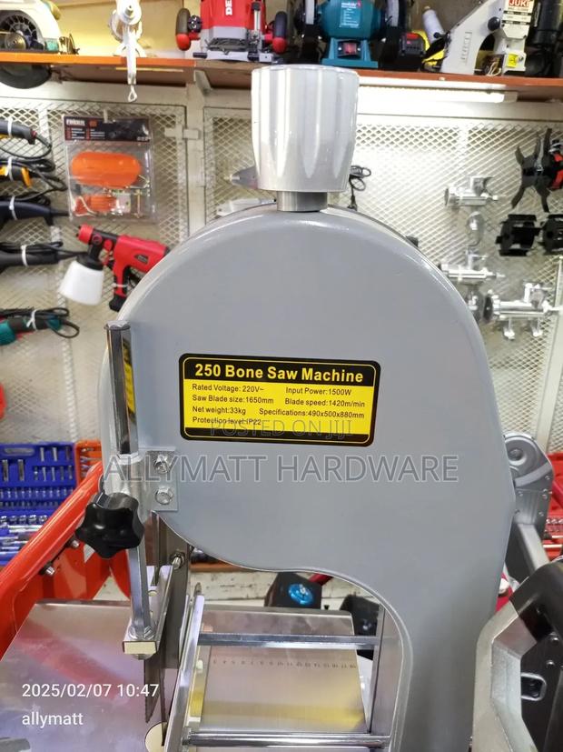 Bone Saw Machine - main view