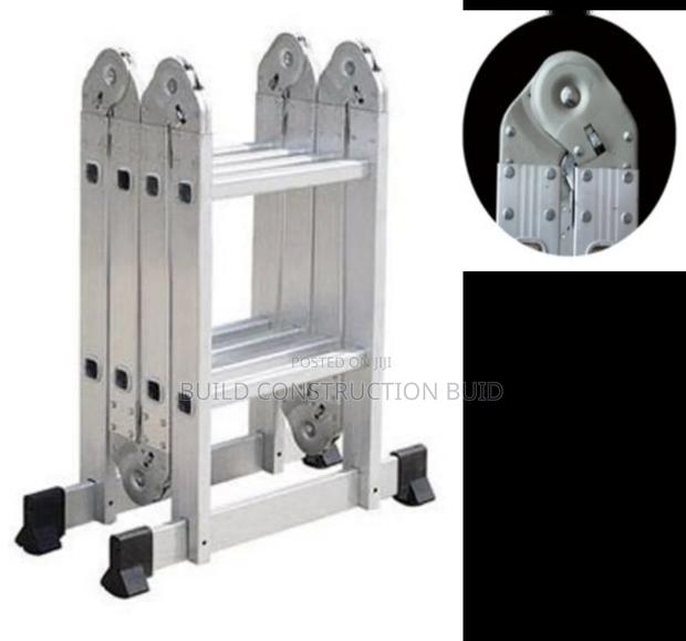 Aluminium Multi Folding Ladder 4 × 2