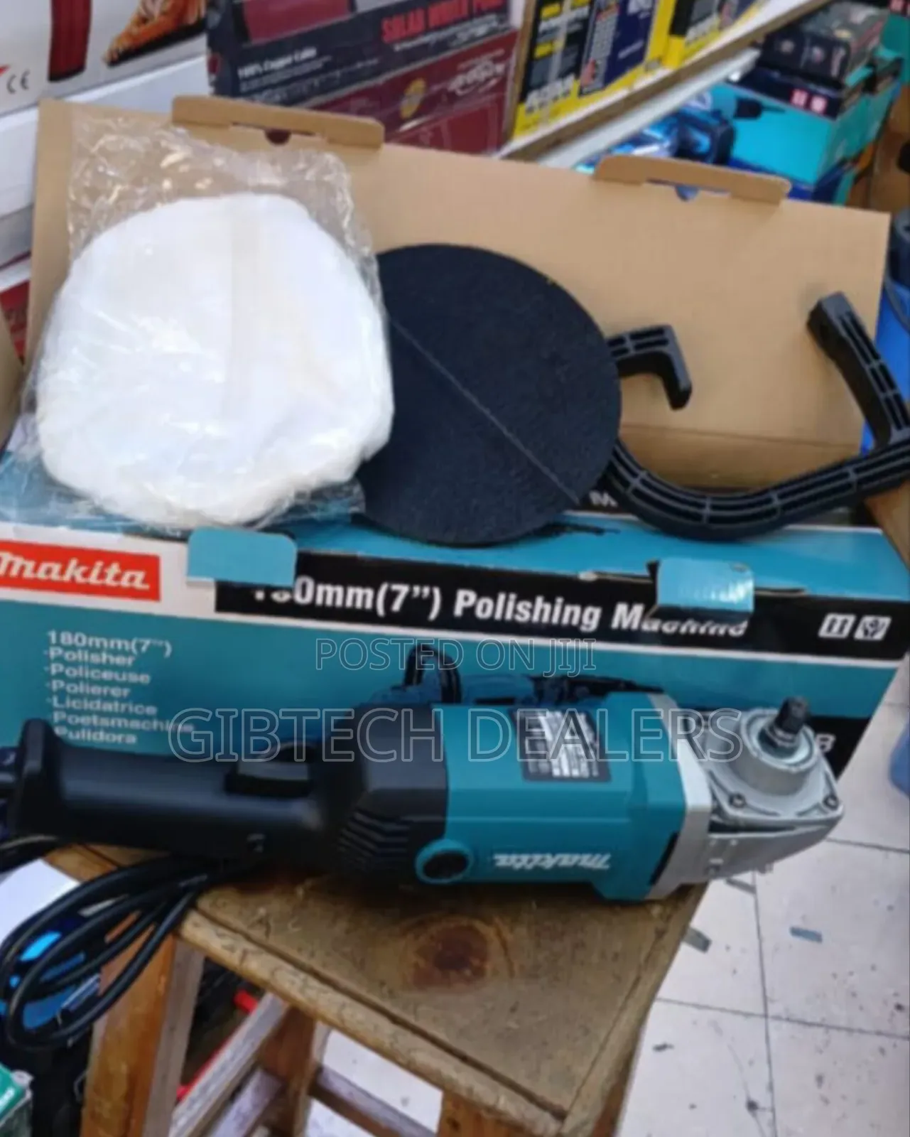 Makita 7" Inch Electric Buffing Polish Machine Polisher