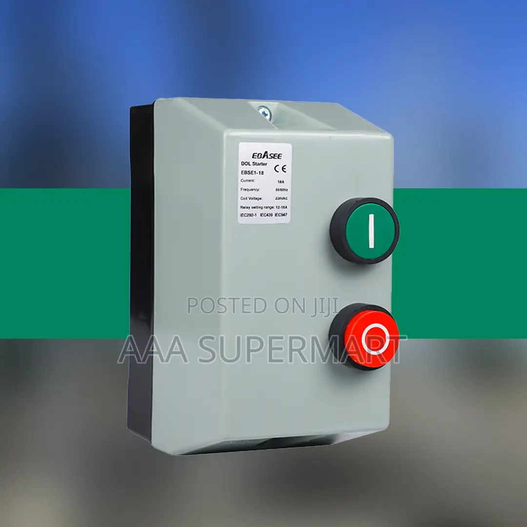 Dol Starter, 3 Pole Dol Starter (2-6a) Ebasee