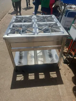 Elite Stainless Steel 4 Burner Gas Cookee