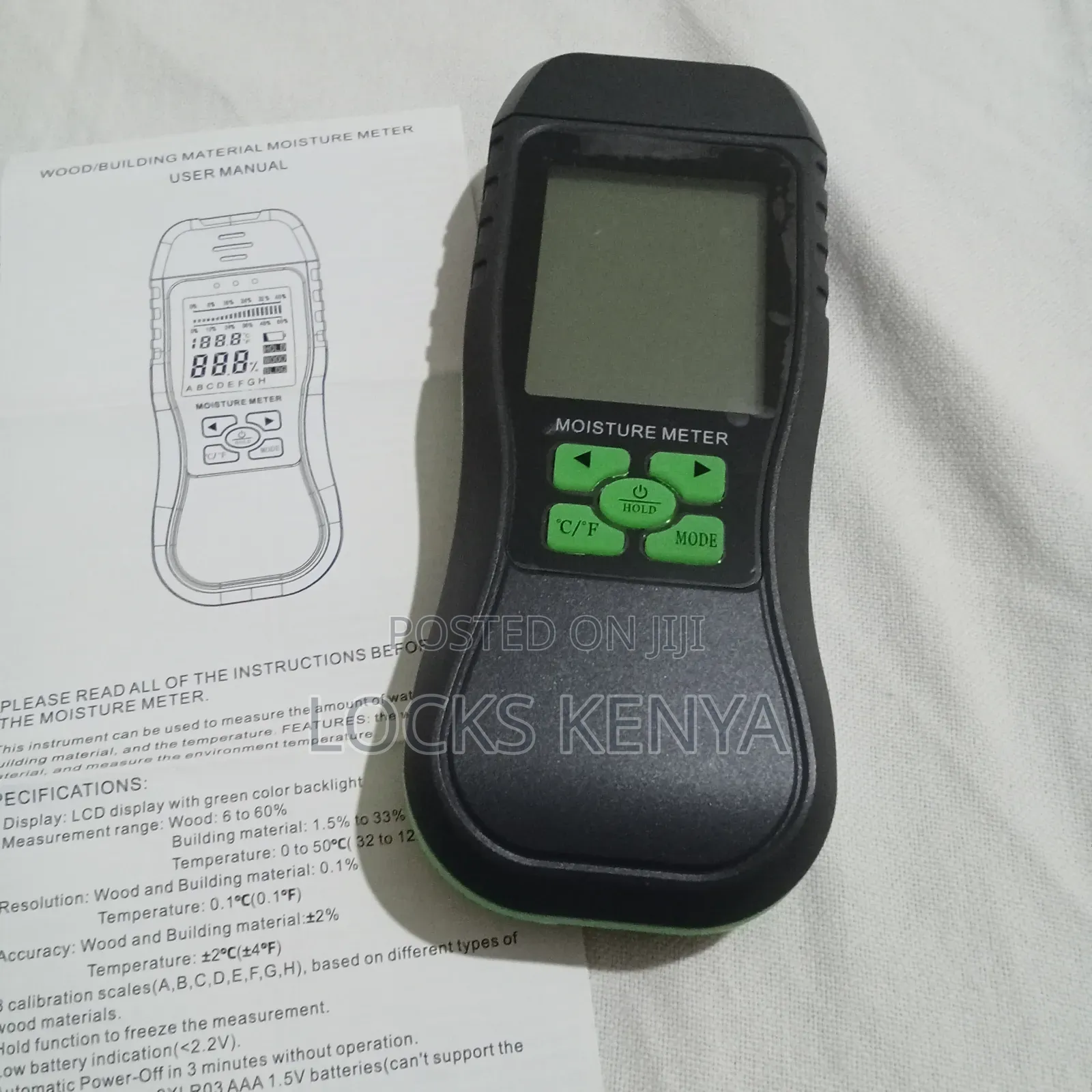 Wall Moisture Content Meter