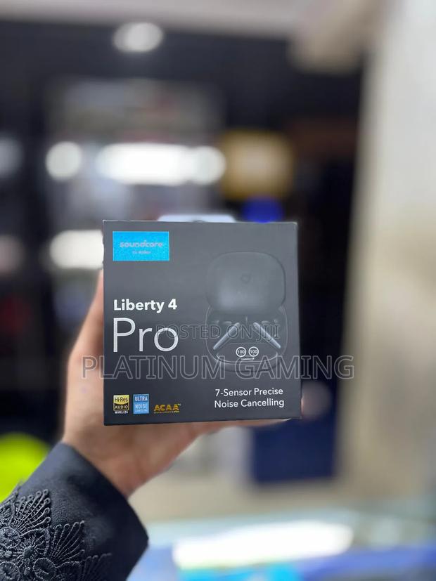 Soundcore Liberty 4 Pro By Anker Black - main view