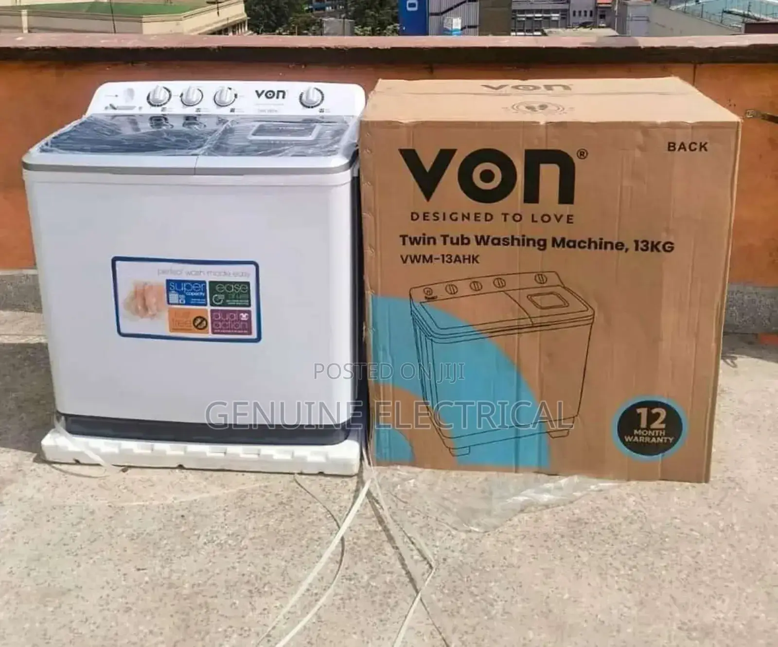 Brand Von 13kg Washing Machine