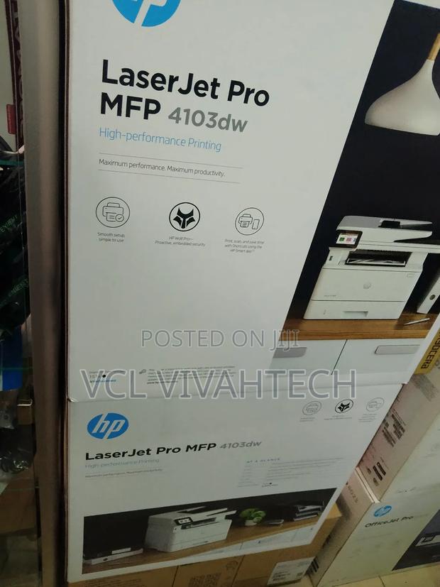 Hp MFP 4103dw Monochrome Duplex Wireless Printer - thumbnail 2