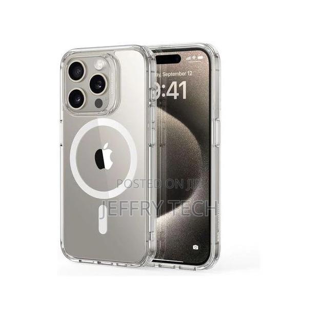 Series Clear Case Cover With Magsafe for iPhone 16 Pro