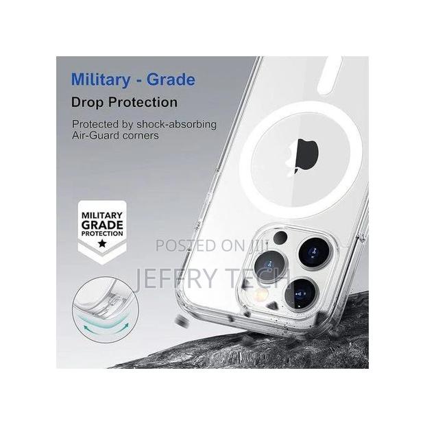 iPhone 16 Pro Max Case Clear, With Magsafe)Anti-Yellowing - thumbnail 3