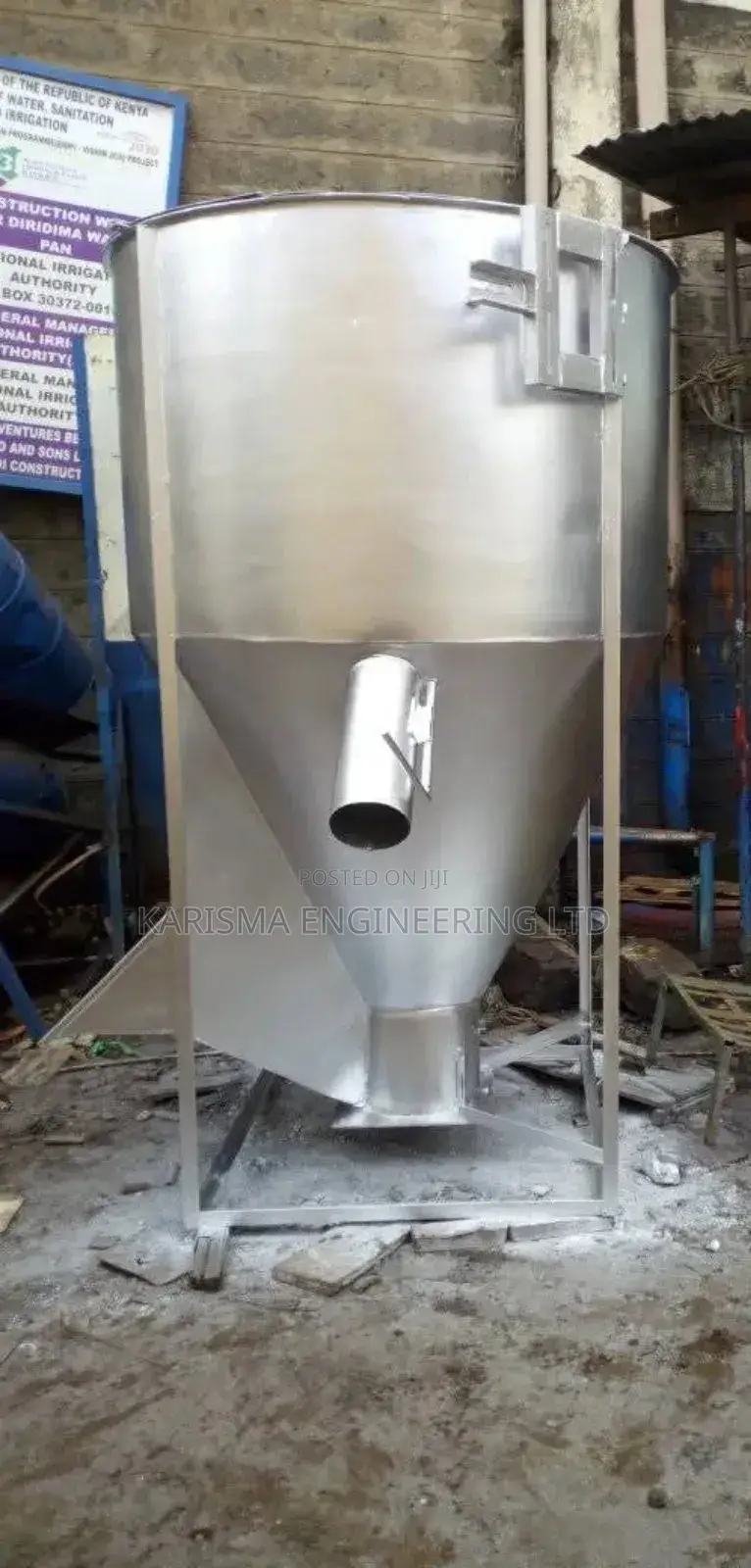 Vertical Industrial Feed Mixer