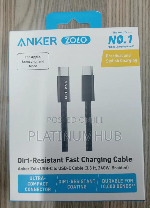 Anker Zolo Usb-c. To Usb -c - thumbnail 2