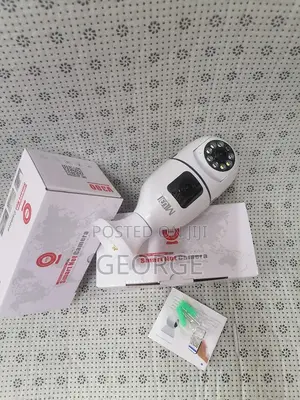 //Dual Lens V380 PTZ Bulb Wifi Camera PTZ Nanny