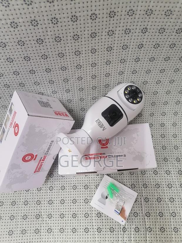 //Dual Lens V380 PTZ Bulb Wifi Camera PTZ Nanny