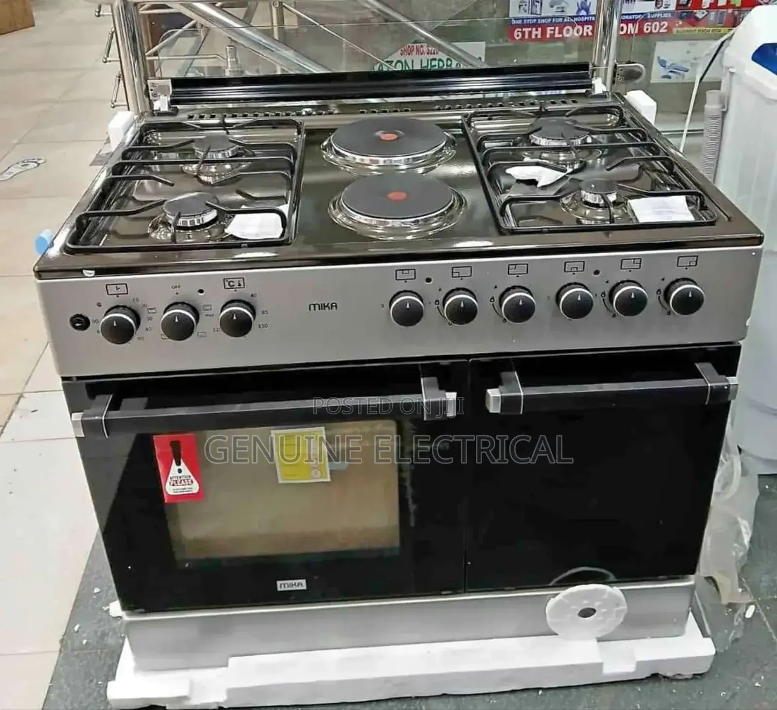 New Model 60 by 90 Mika Cooker 4+2