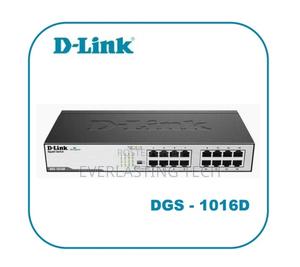 D-Link DGS-1016D/B 16-Portbase Unmanaged Switch - main view
