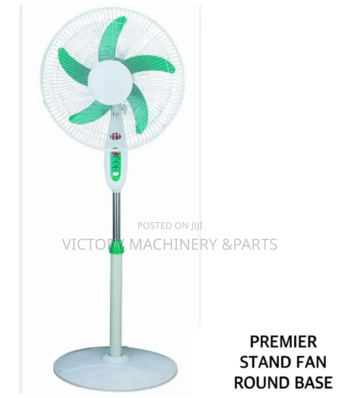 Stand Fan Round Base