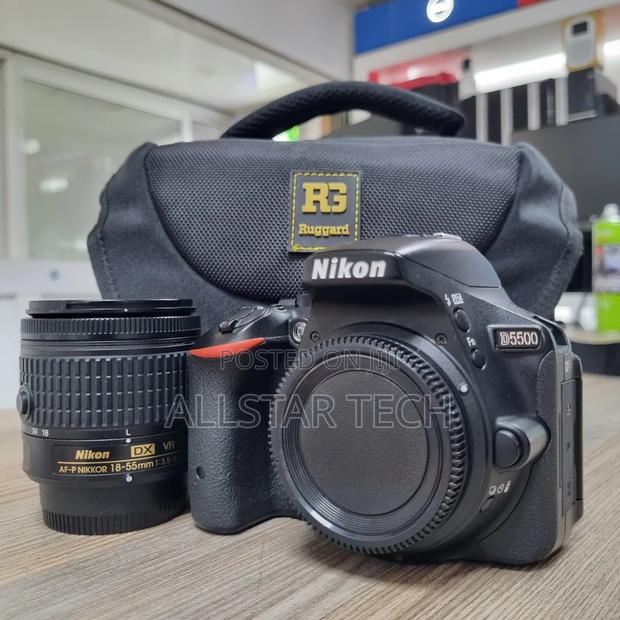 Nikon D5500 DSLR Camera With 18-55mm Lens (Black)