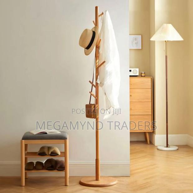 Coat Hanging Stand With 8 Hooks / Hand Bag Stand