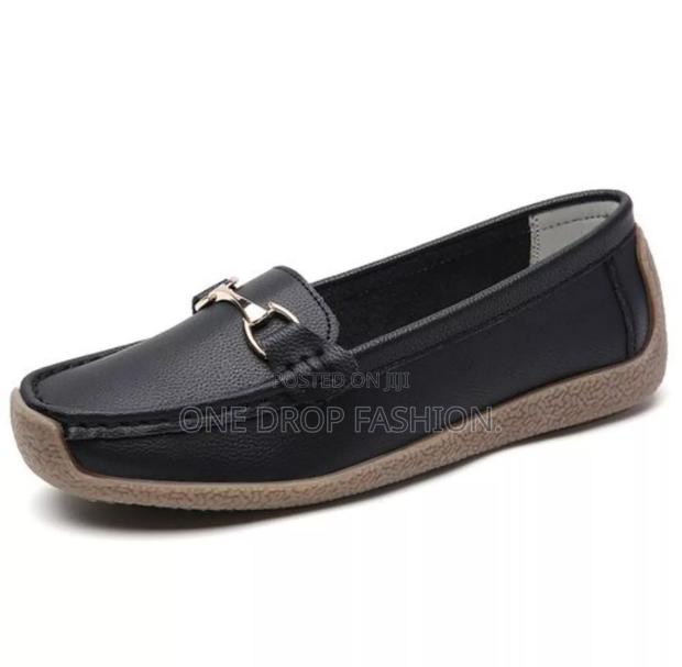 Black Ladies Loafers - thumbnail 3