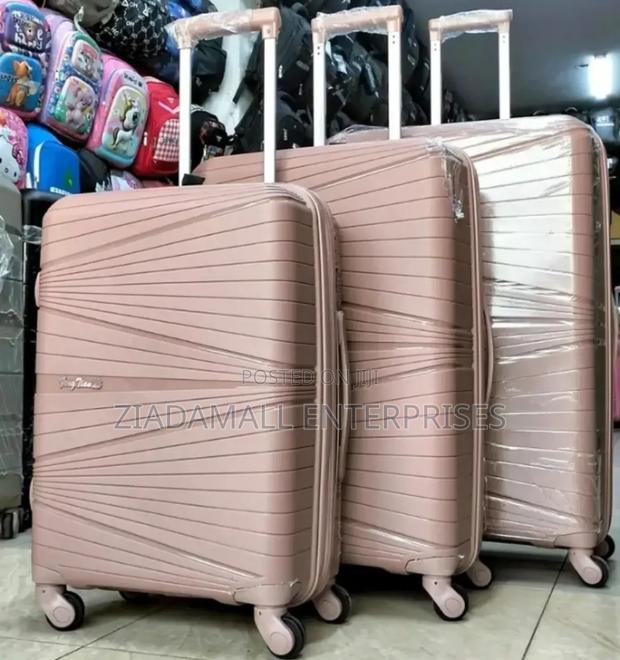 Fashion 3 in 1 Unbreakble Laxurious Rubber Suitcase Briefcas