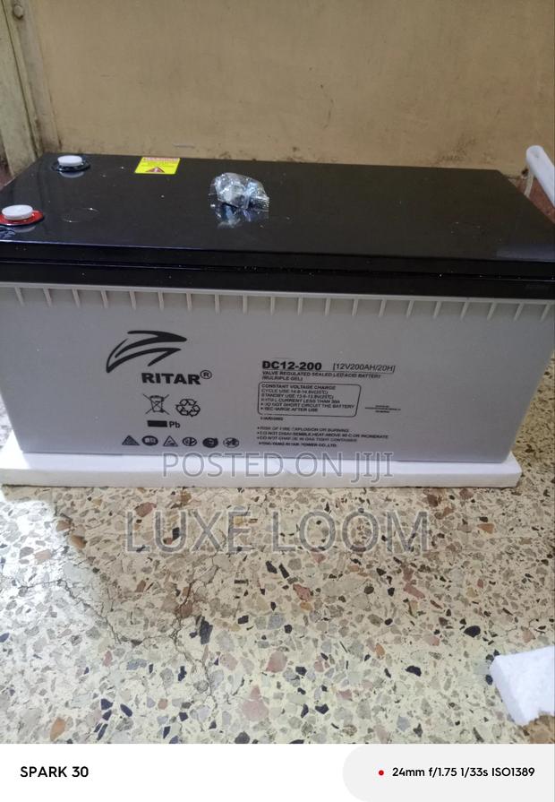 Ritar Solar Battery 12-200a