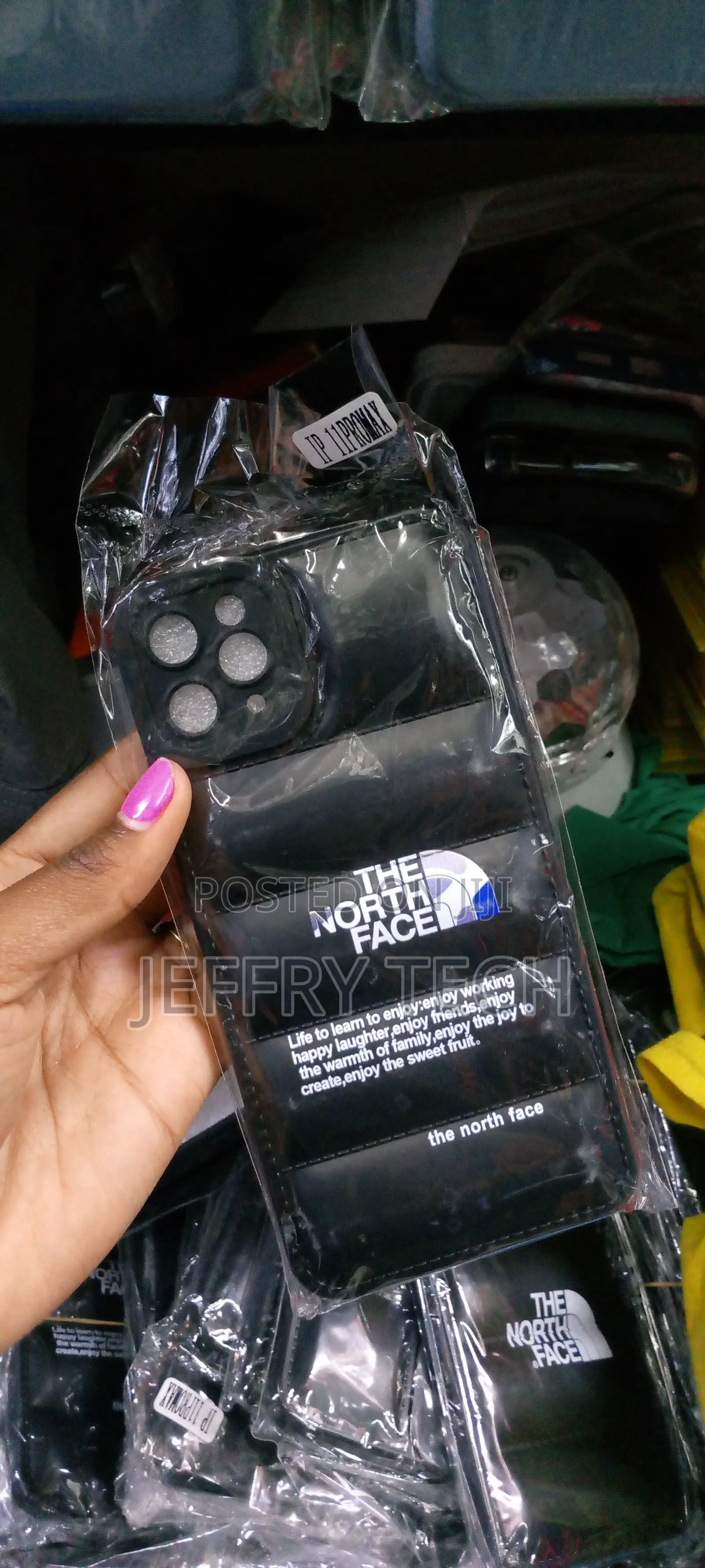 The TNF Puffer Case - iPhone 11PROMAX Scratch Resistance