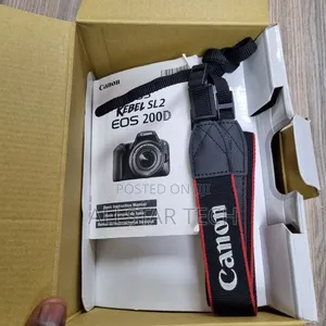 Canon EOS Rebel SL2 DSLR Camera With 18-55mm Lens (Black)