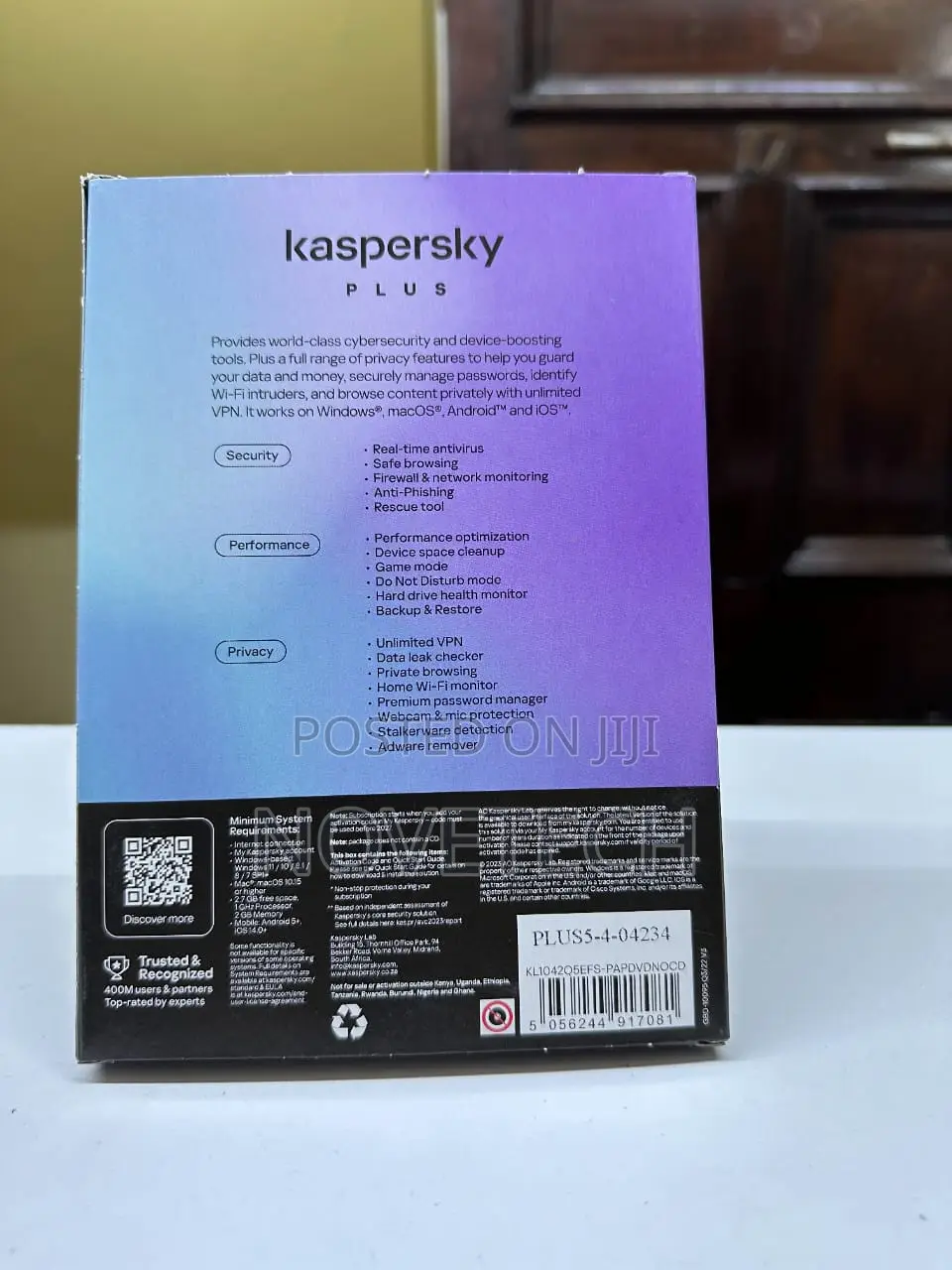 Kaspersky Plus Internet Security 2025 | 1 Devices | 1 Year |