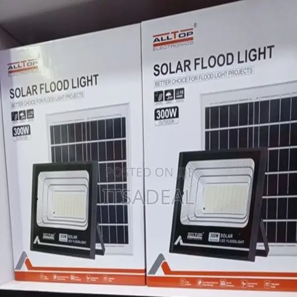 300 Watts Solar Flood Light
