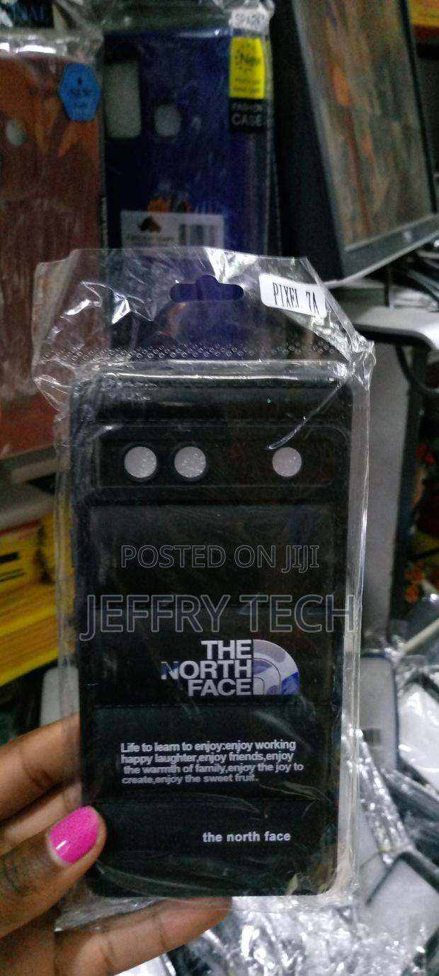 Silicone Cover Luxury Case (Google Pixel 7A Puffer, Black) - thumbnail 2