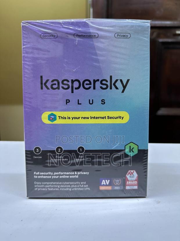 Kaspersky Plus Internet Security 2025 | 3 Device | 1 Year | - main view