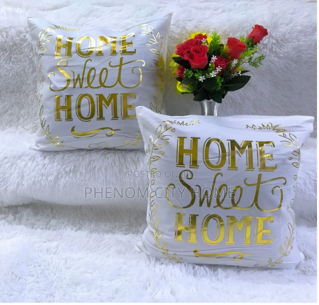 Home Sweet Home Design Throwpillow Covers