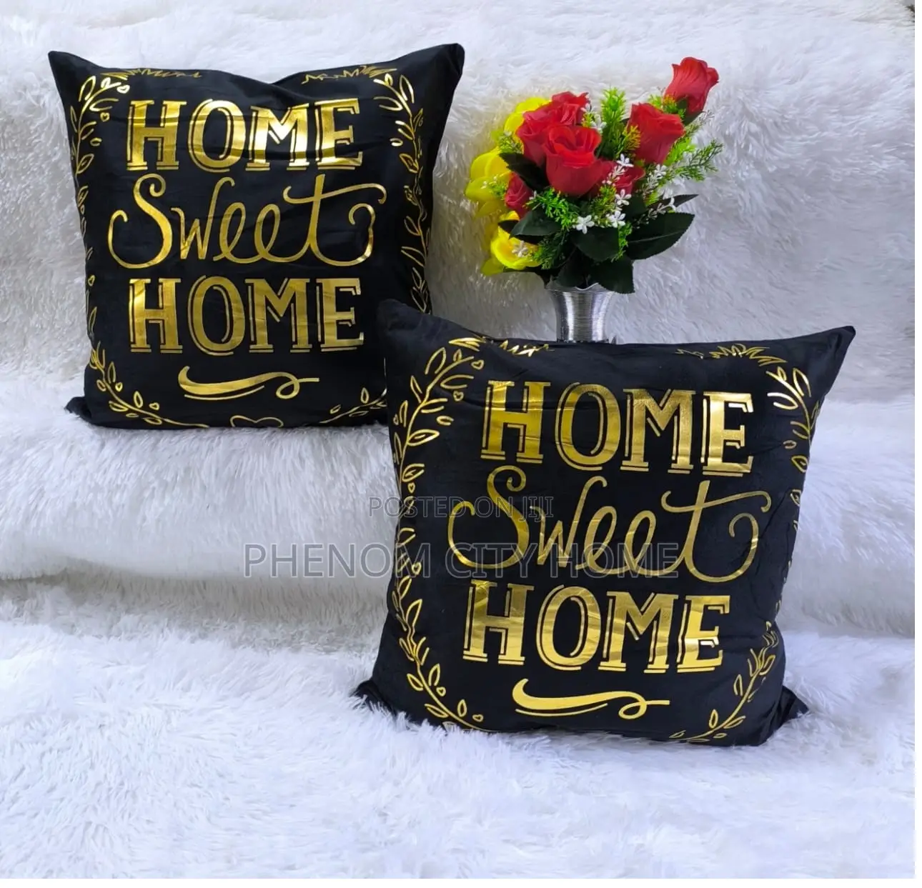 Home Sweet Home Design Throwpillow Covers