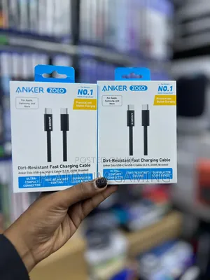 Anker Zolo USB-C to USB-C Cable (3.3 Ft, 240W, Braided)