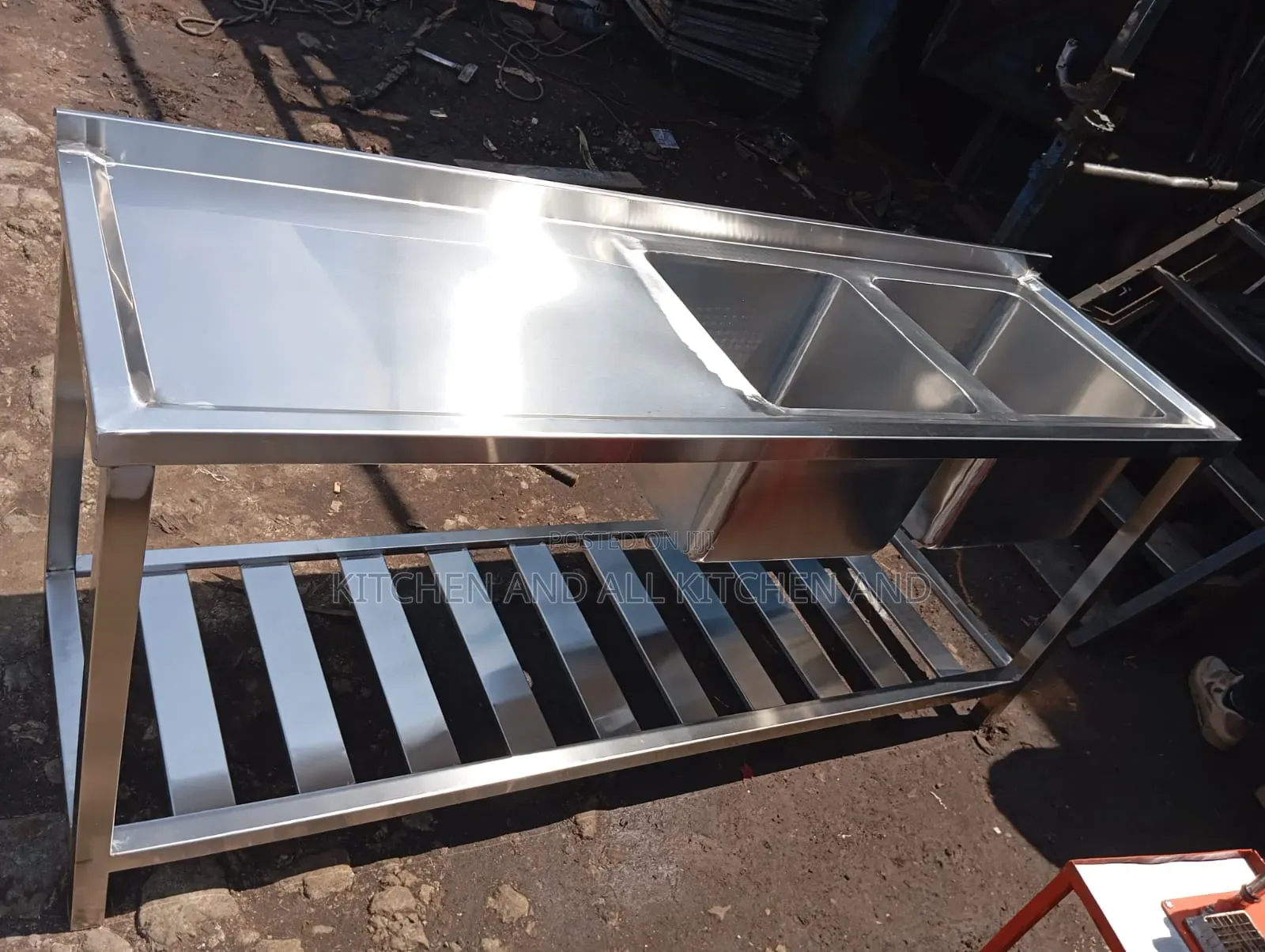 Excellent Two Basin Stainless Steel Sink