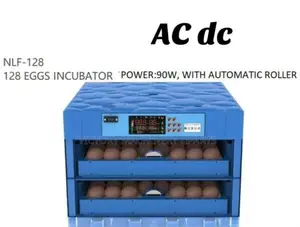 Acdc 128 Egg Incubators 90W With Automatic Roller