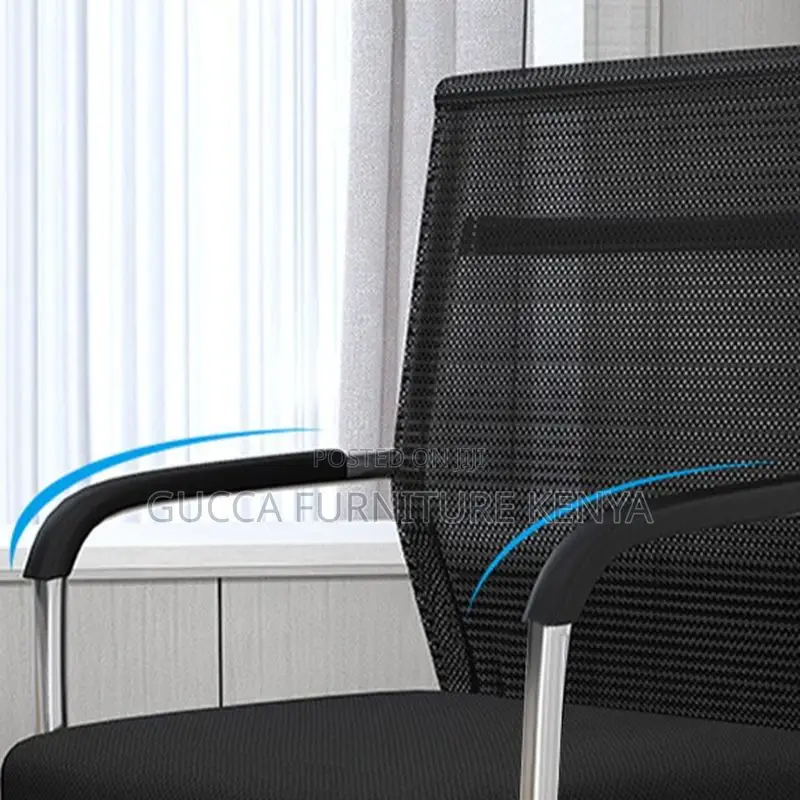 Office Chairs: Simple Style Steel Frame Visitor Office Chair