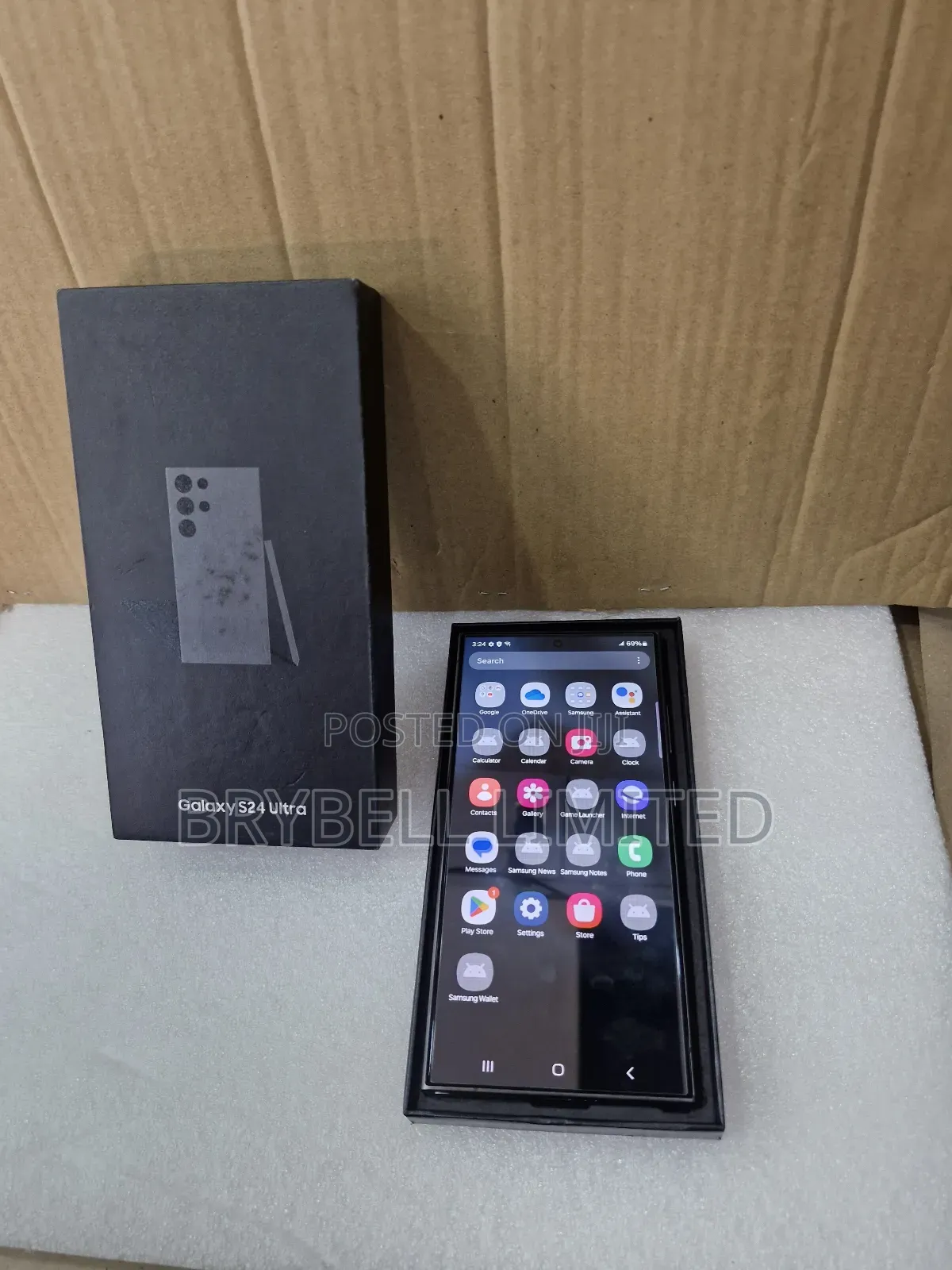 Samsung Galaxy S24 Ultra 256 GB Black