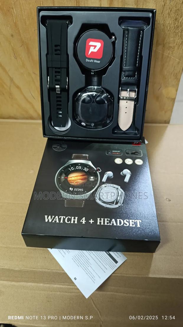Smart Watch + Earpods Wireless Earphones
