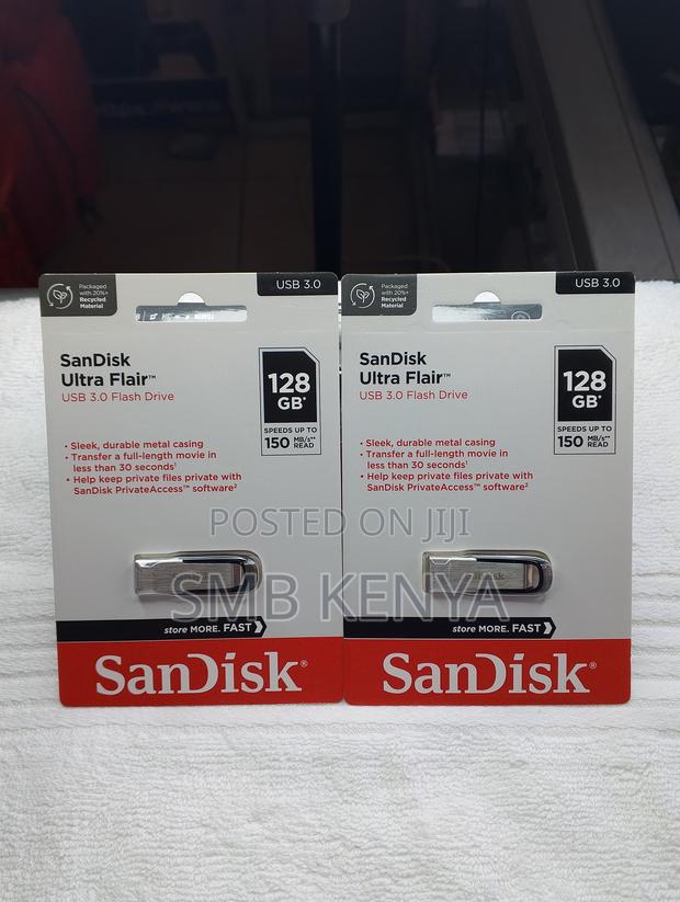 Sandisk Ultra Flair 128 Gb Flashdisk Usb 3.0