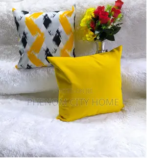 Yellow Match Decorative Throwpillow Covers
