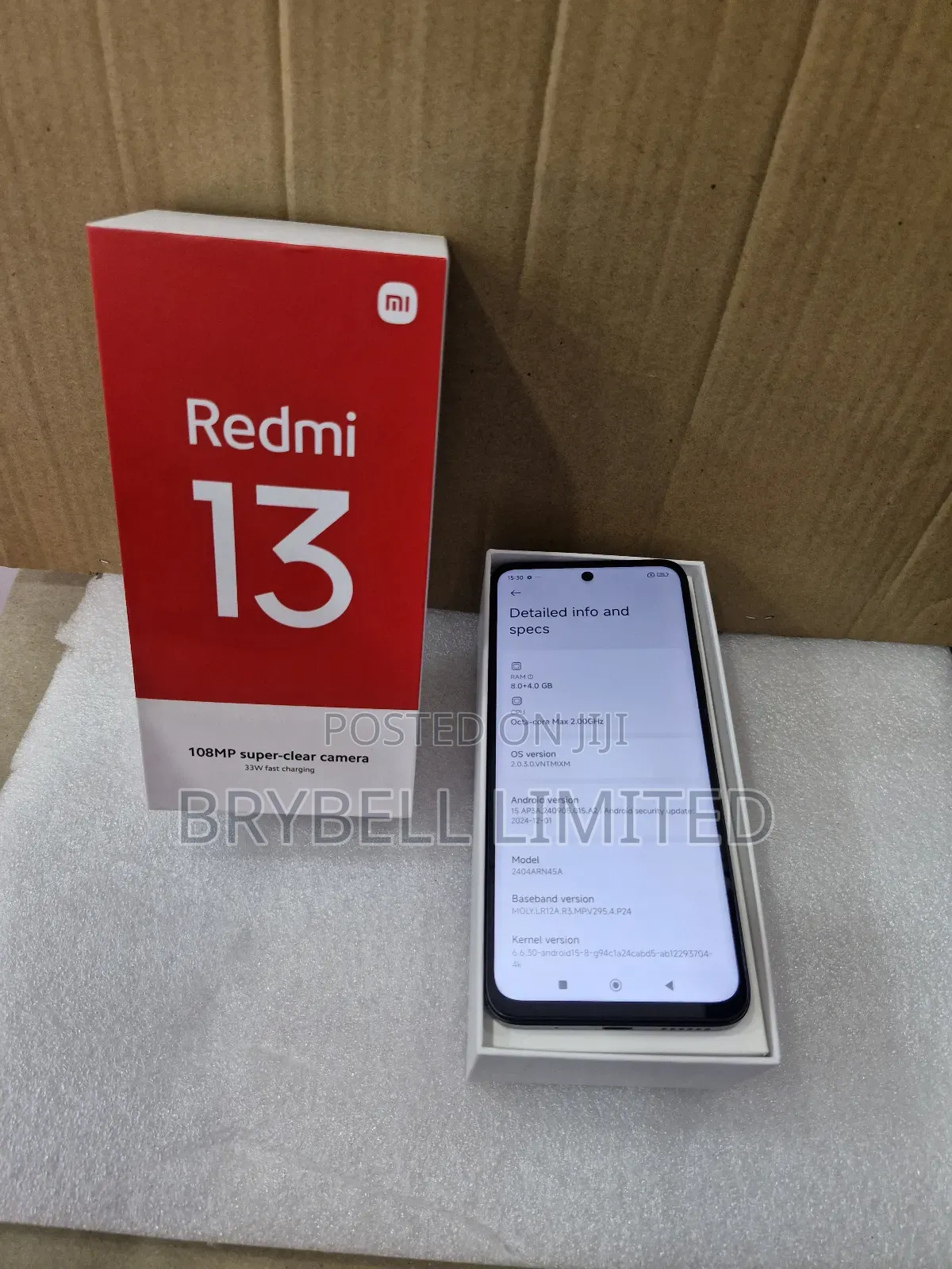 Xiaomi Redmi 13 256 GB Black