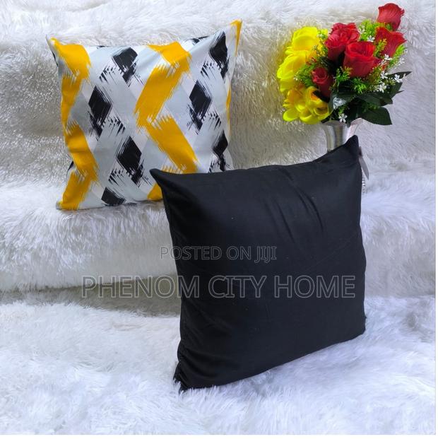 Yellow Match Decorative Throwpillow Covers - thumbnail 3