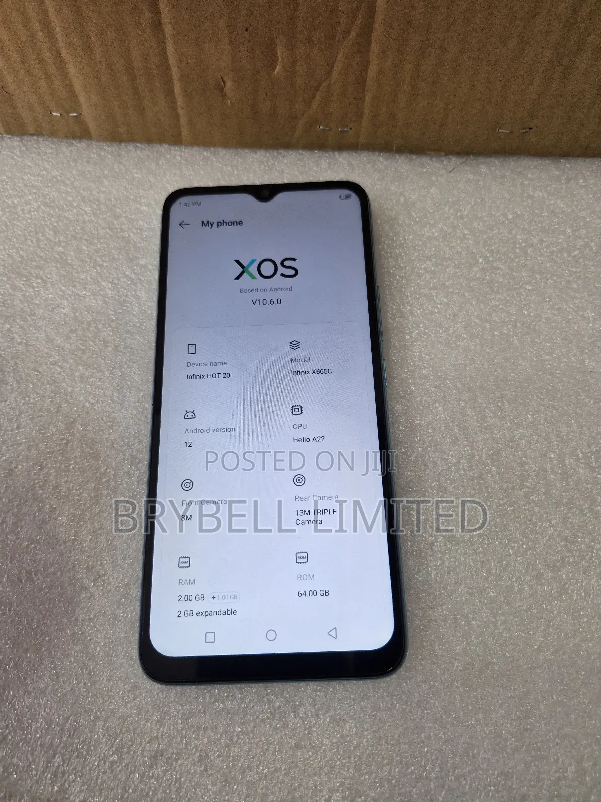 Infinix Hot 20i 64 GB Green